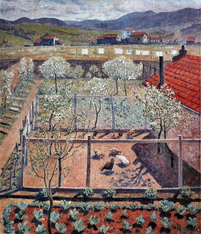 Hühnerstall von Darío de Regoyos